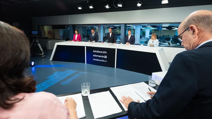 Debate de los candidatos a la alcaldía de Elche en INFORMACIÓN TV