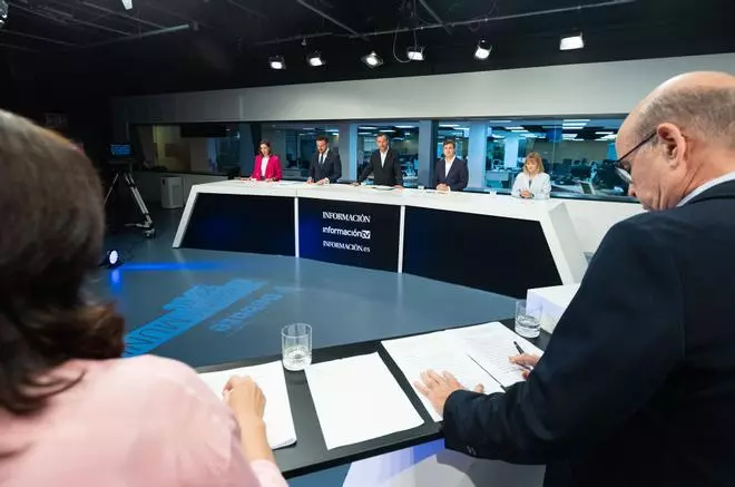 Debate de los candidatos a la alcaldía de Elche en INFORMACIÓN TV