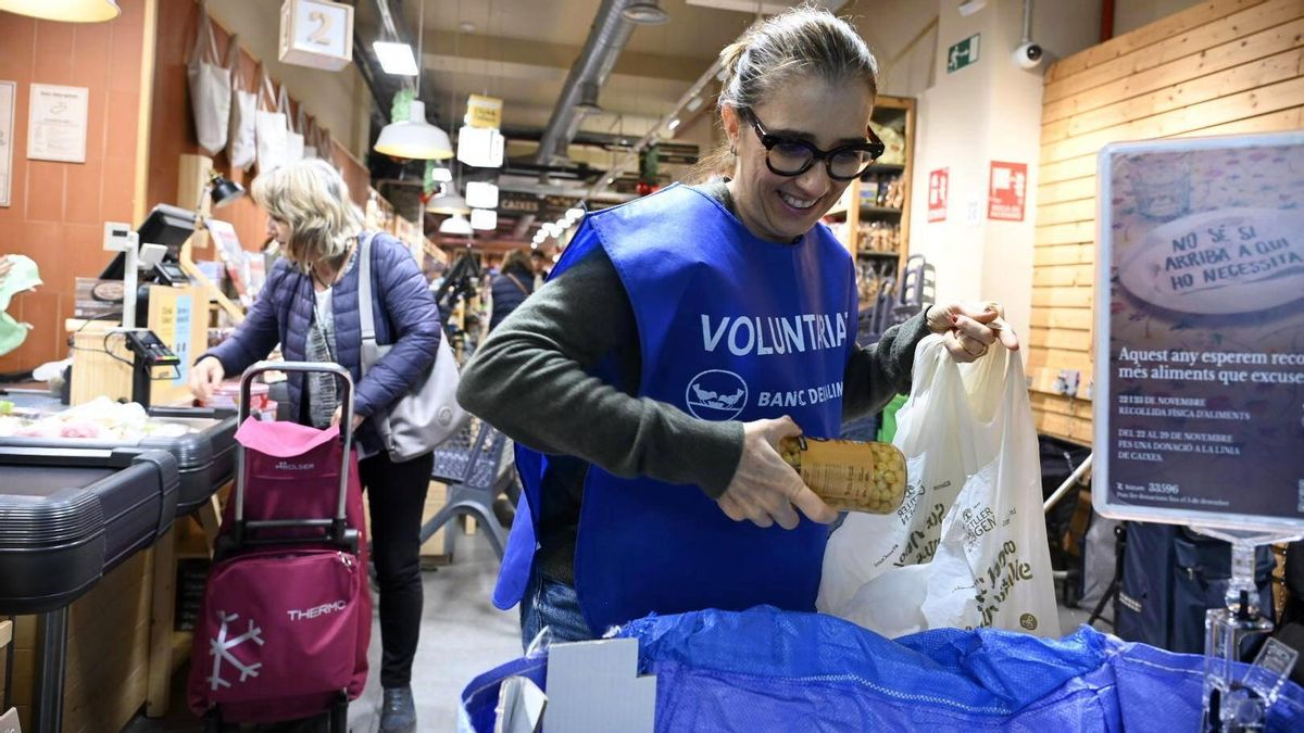 El Banc dels Aliments arranca el Gran Recapte con el reto de ayudar a 230.000 personas en situación de pobreza