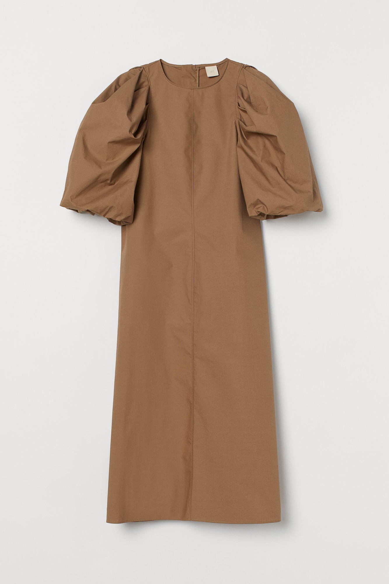Vestido con mangas globo de H&M
