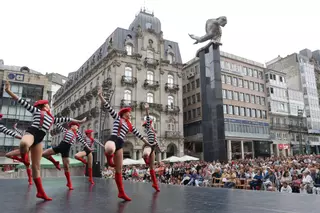 Vigo 'se convierte' en una pista de baile nacional