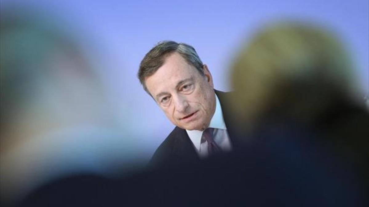 Un italiano en Fráncfort 8 Mario Draghi, presidente del BCE.