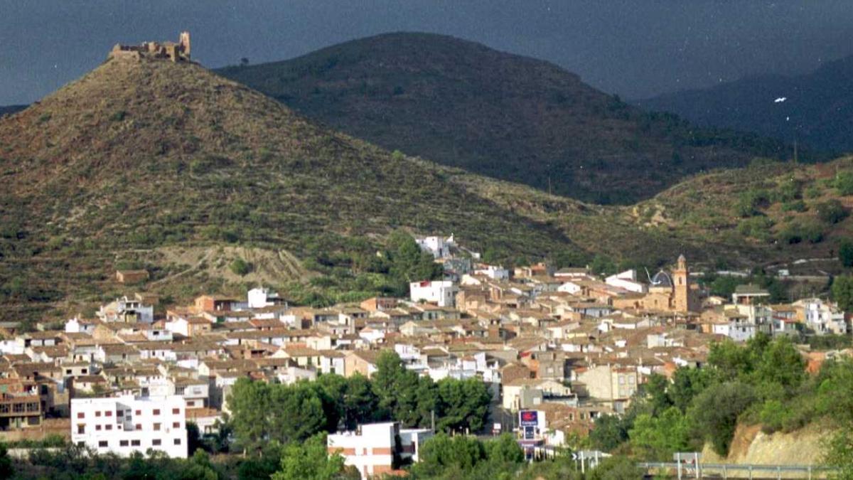 Vista panorámica de Azuébar