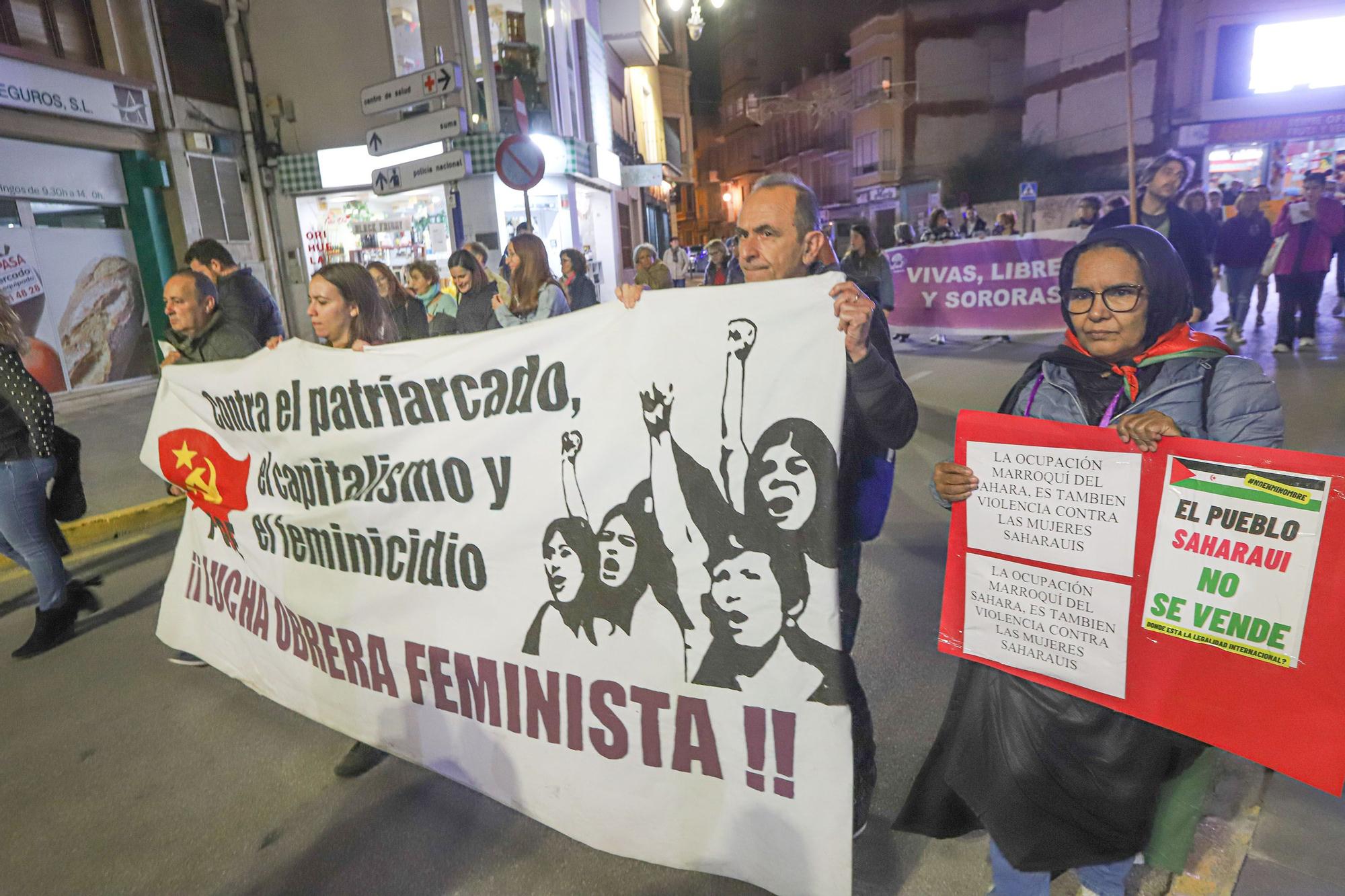 Marcha 25N en Orihuela