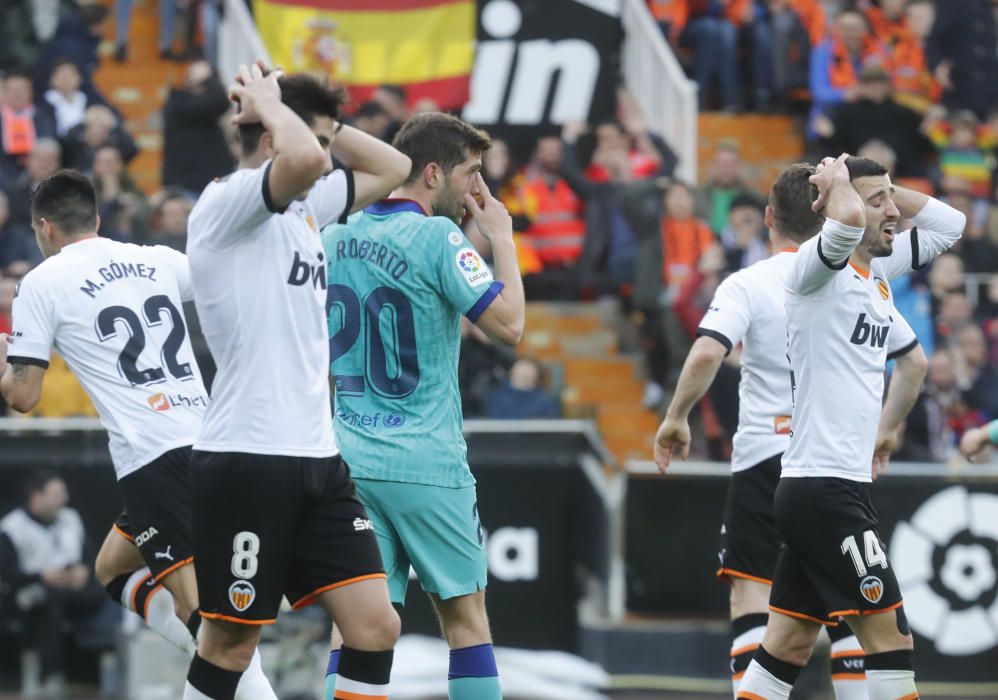 Valencia CF - FC Barcelona: Las mejores fotos