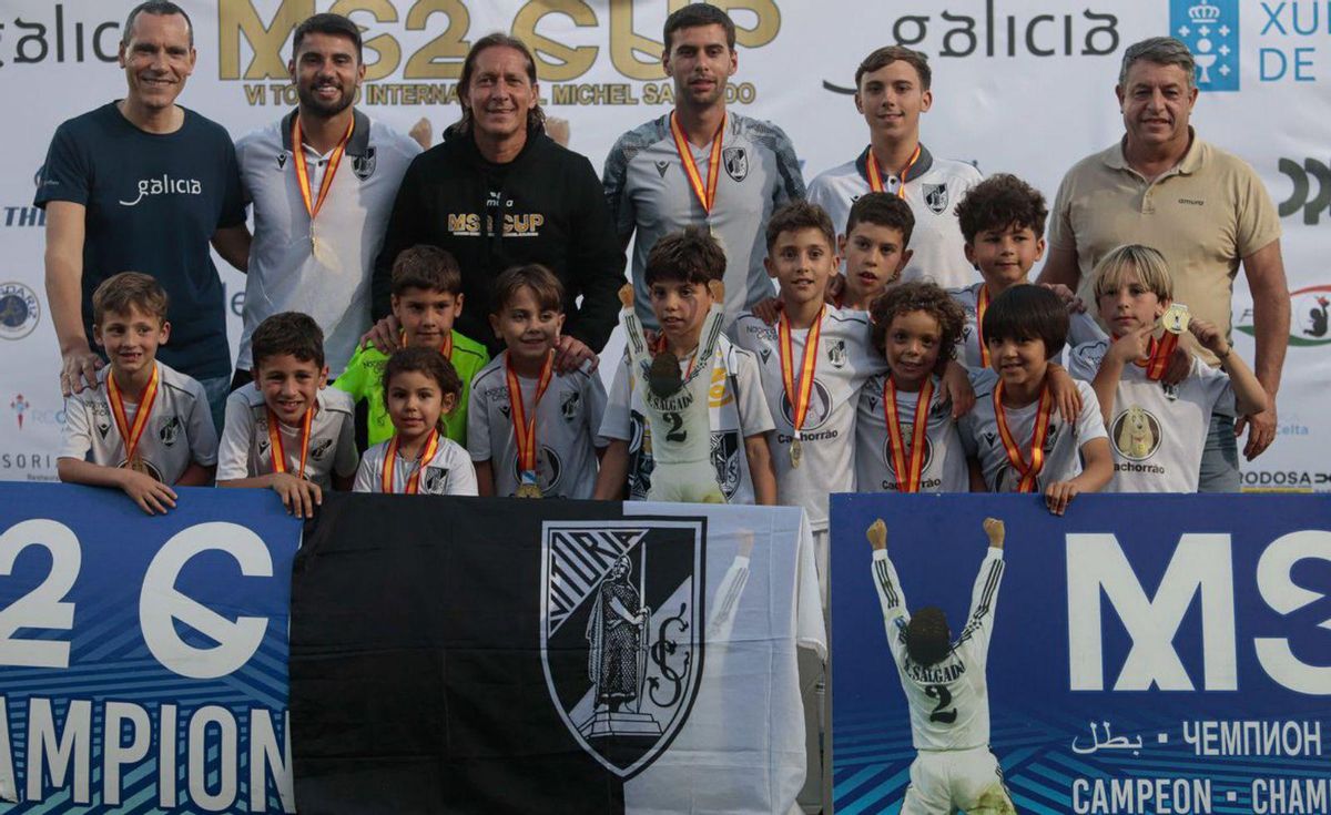 El Vitoria, campeón de la categoría prebenjamín. | Adrián Irago