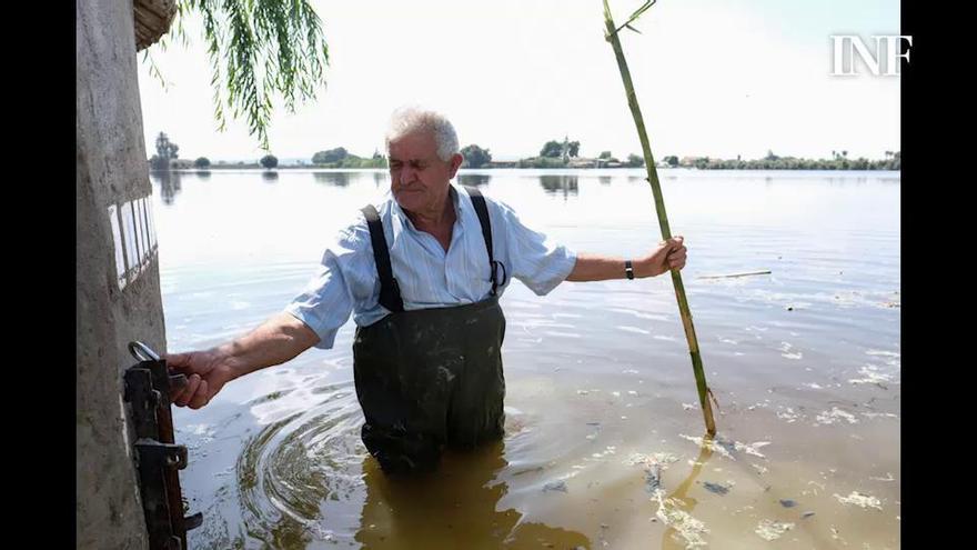 Vicente Sáez, uno de los iconos de la DANA de septiembre, habla seis meses después de las inundaciones