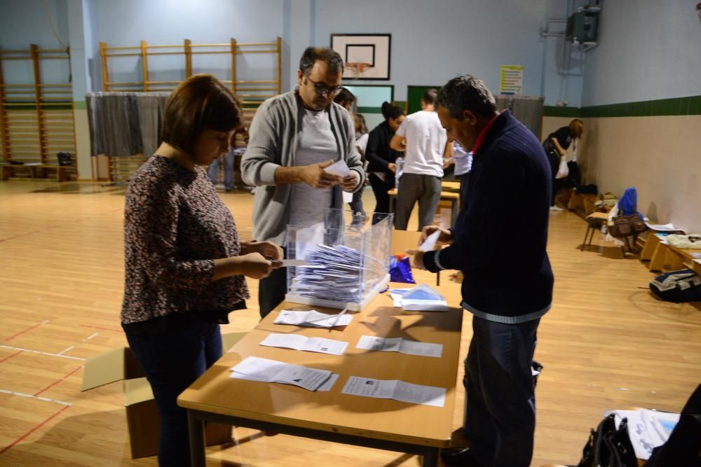 Así vivió la comarca de O Morrazo unos comicios gallegos en los que Feijóo logró su tercera mayoría absoluta