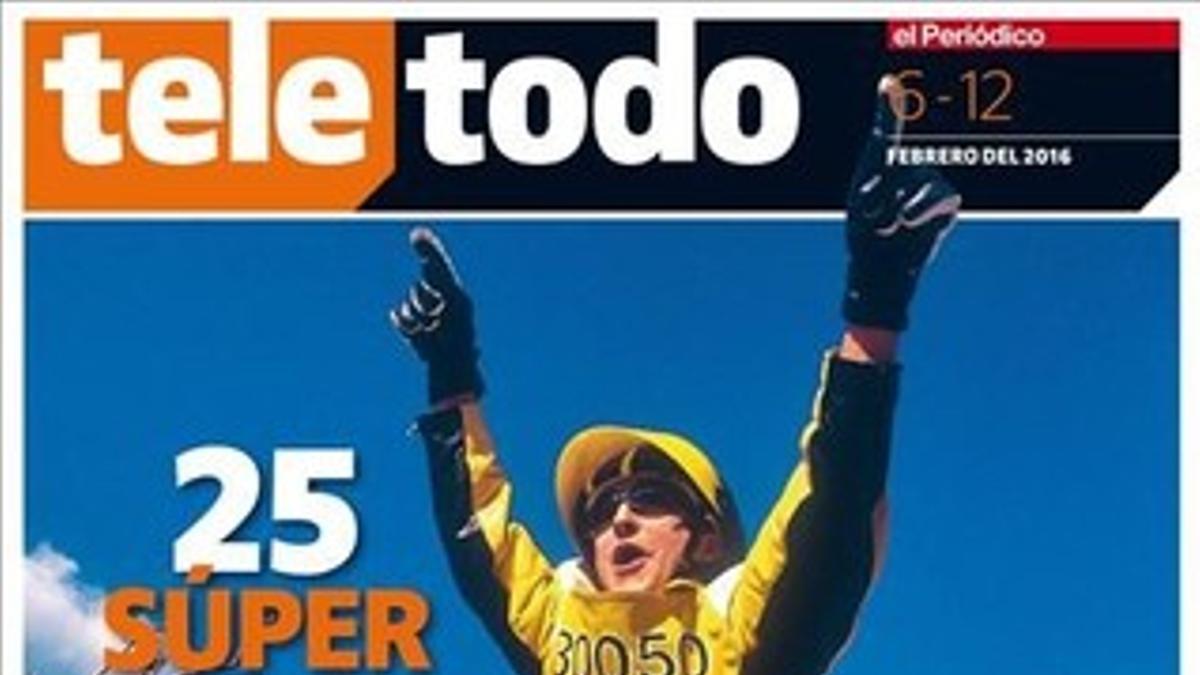 El Petri, en la portada del 'Teletodo' de este sábado