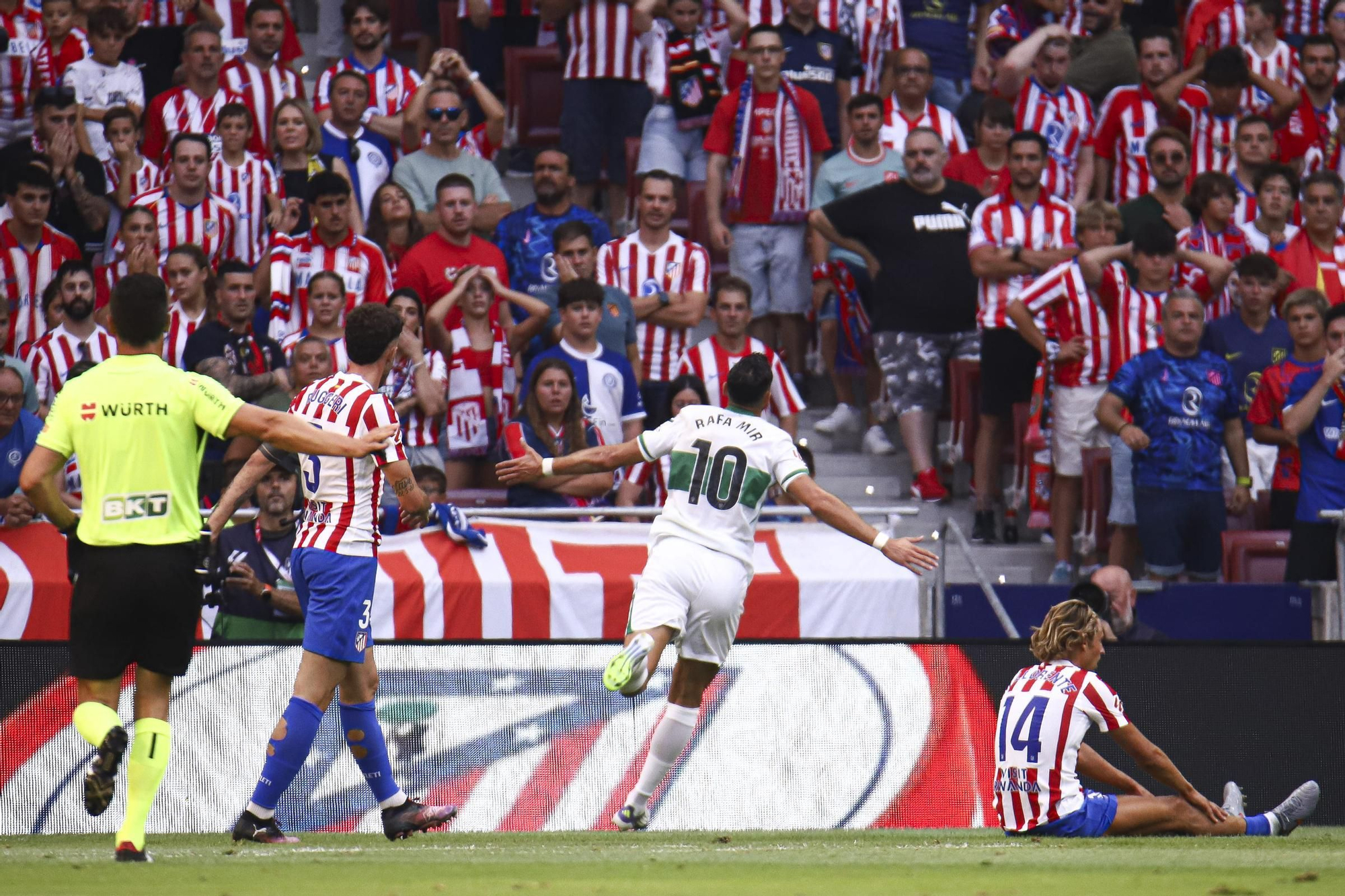 Atlético de Madrid - Elche CF, en imágenes