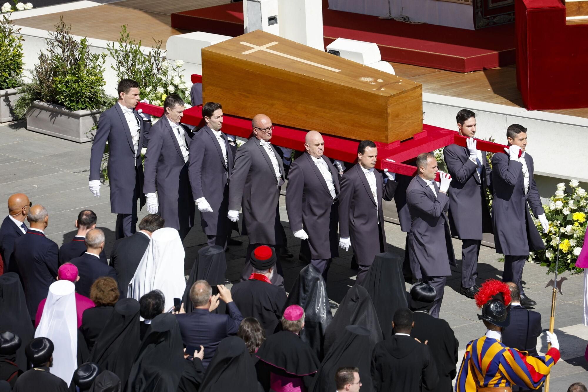El funeral del papa Francesc, en imatges