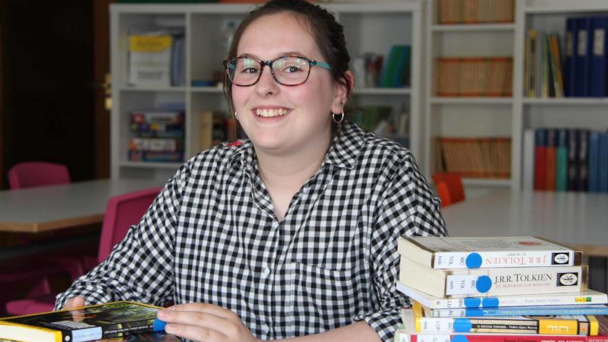 India Olaso, alumna del colegio Carmelitas de Alcoy.