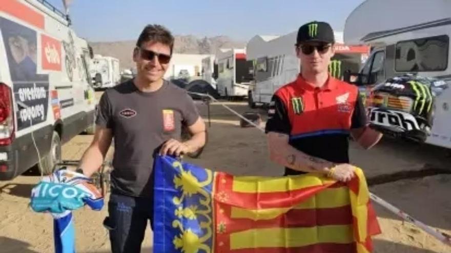 El enguerino Nacho Sanchis termina el Dakar entre los cien primeros
