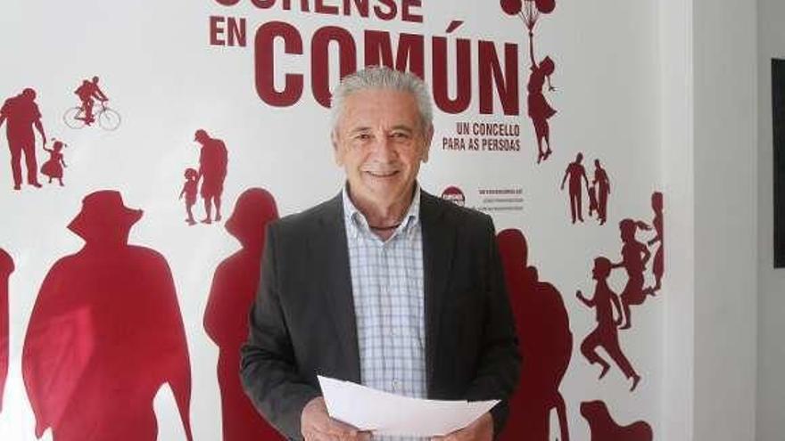 El concejal de OUeC, Miguel Doval. // Iñaki Osorio