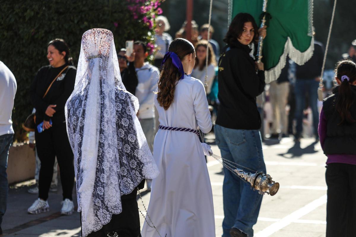 Las imágenes del Santo Encuentro en el parque Reina Sofía de Ibiza