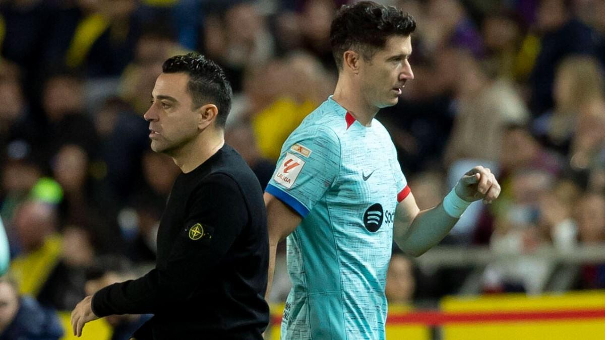 La última pullita de Xavi tras el partido ante Las Palmas: ¿Lewandowski? No busquéis polémica...