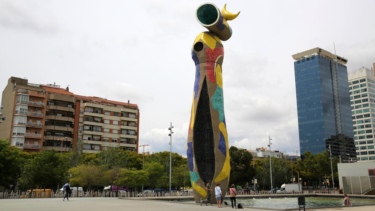 'Dona i ocell' de Joan MIró