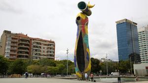 Dona i ocell de Joan MIró