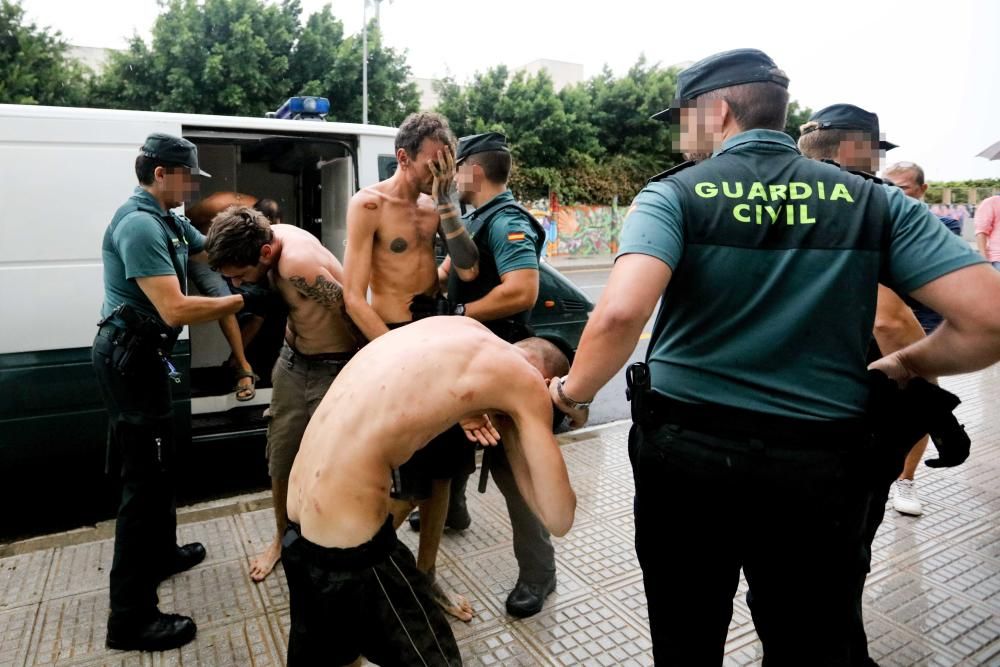 Varios de los detenidos en la fiesta ilegal de Ibiza pasan a disposición judicial