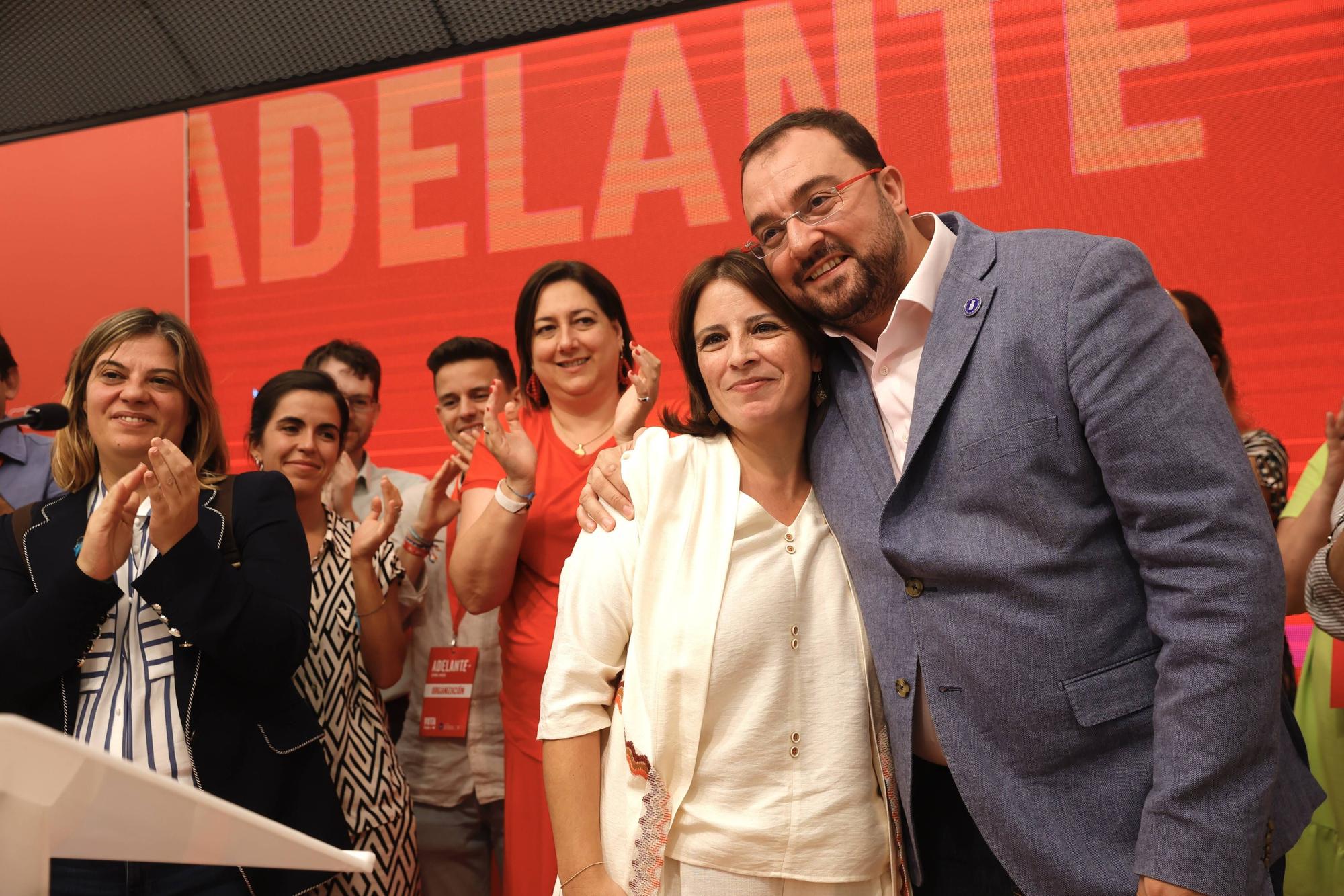 Elecciones Generales 2023: El PSOE Celebra Los Resultados En Asturias