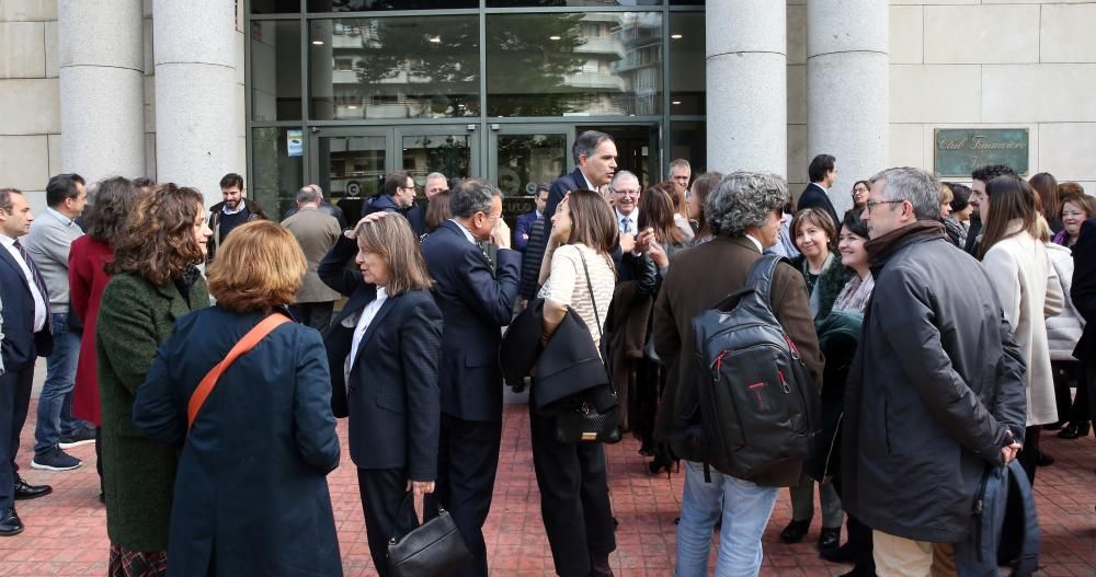 La judicatura de Vigo homenajea al magistrado José Carlos Montero