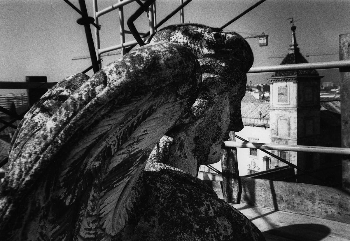 La restauración del Triunfo de San Rafael de 1985, en imágenes