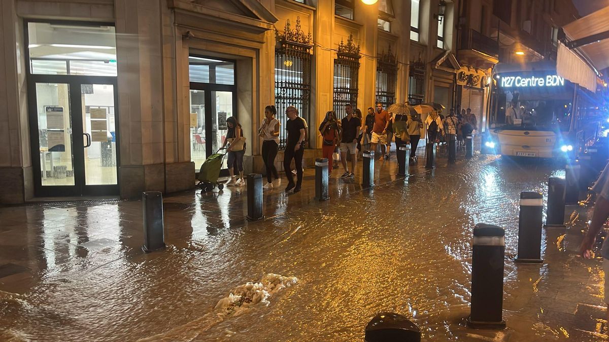 La previsión de lluvia en Catalunya para el jueves empeora y Protecció Civil pide prudencia