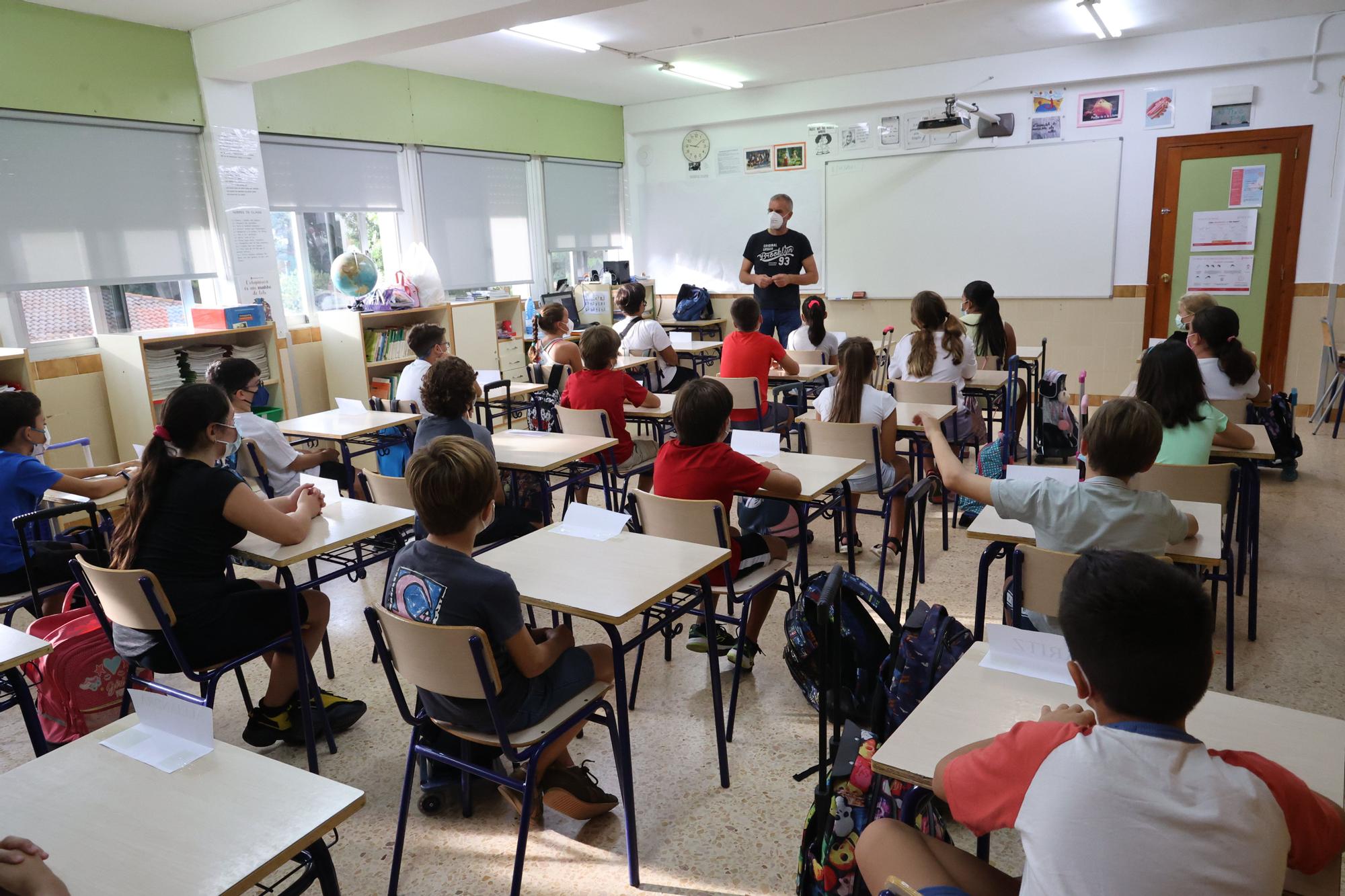 Las mejores imágenes de la vuelta al cole en Castellón