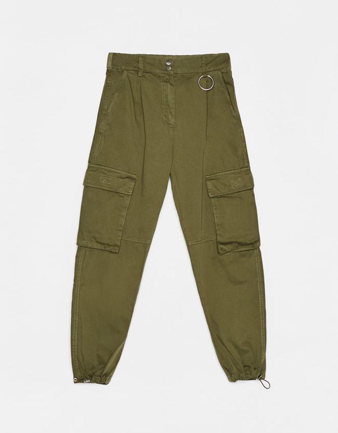 paquete pluma Mierda Los pantalones cargo son megatendencia esta primavera y estos de Bershka  son los que mejor quedan - Woman