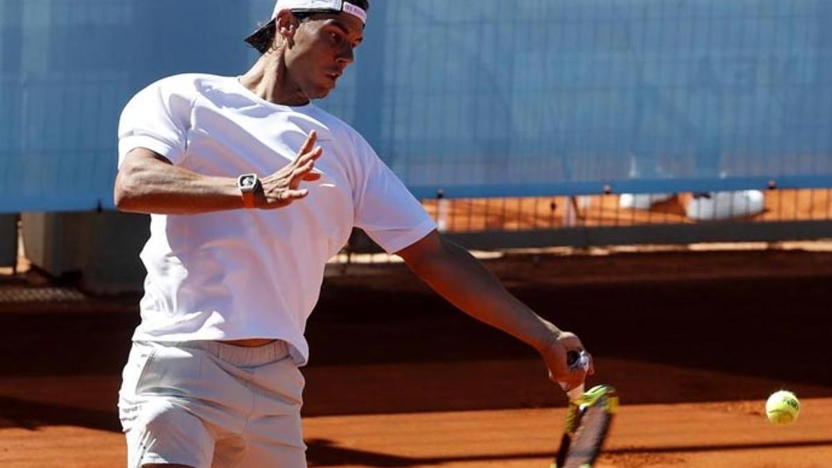 Nadal, preparado para intentar conquistar el Mutua Madrid Open