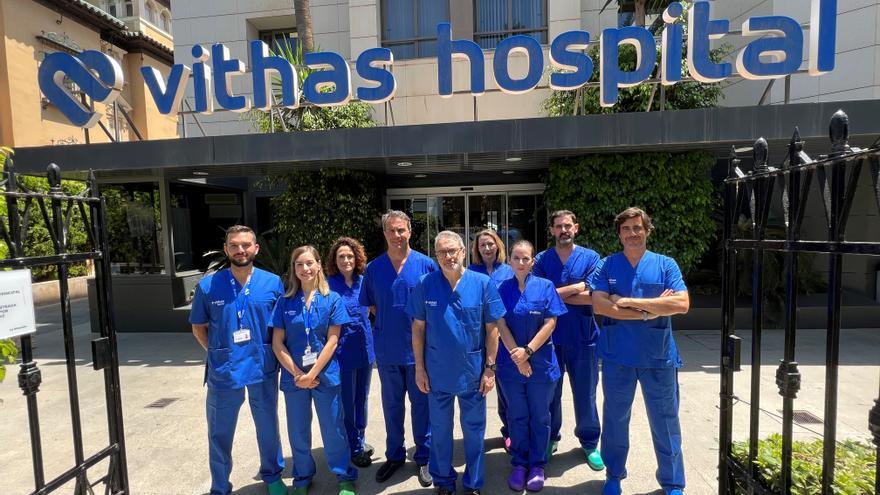 El doctor Santoyo realiza en Vithas Málaga una cirugía novedosa en el tratamiento de la carcinomatosis