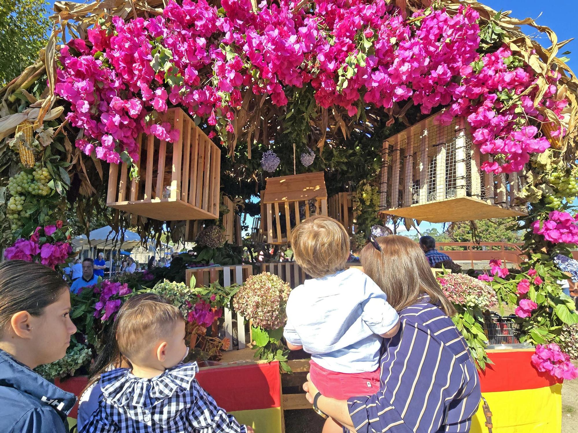Tradicional procesión en San Miguel de Peitieiros