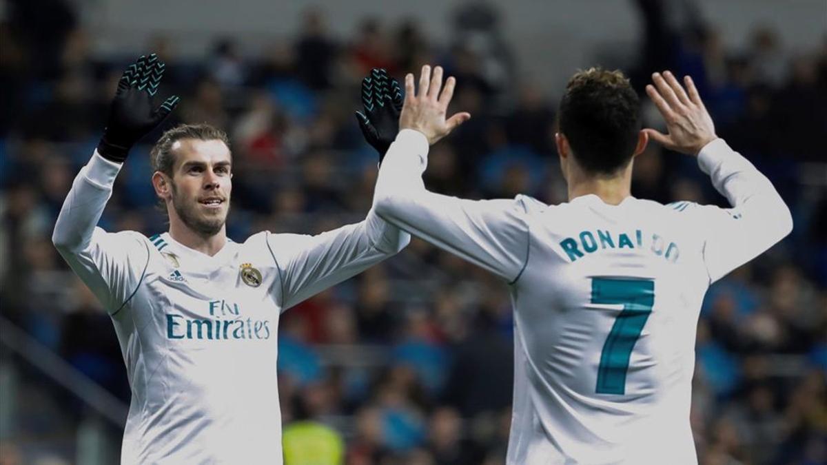El Madrid confía ciegamente en la pareja Bale-Cristiano