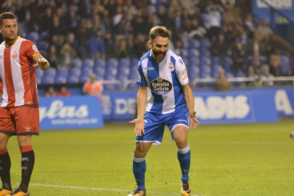 El Deportivo cae ante el Girona en Riazor