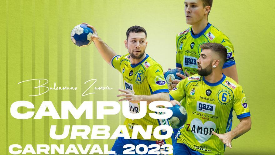 Cartel Campus Urbano Carnaval Balonmano Zamora