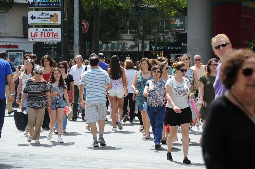 Comienzan las rebajas en Murcia