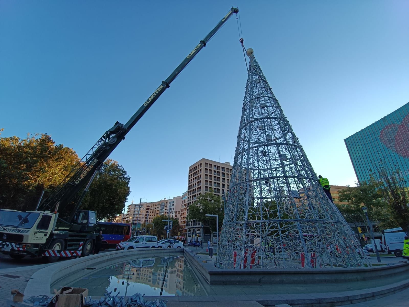 FOTOGALERÍA | Zaragoza se prepara para la Navidad