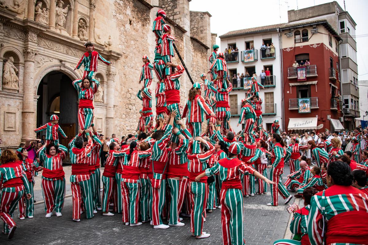 La Muixeranga, símbolo universal de la Festa.