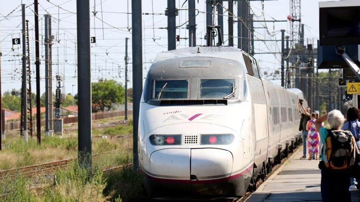 Un tren de AVE