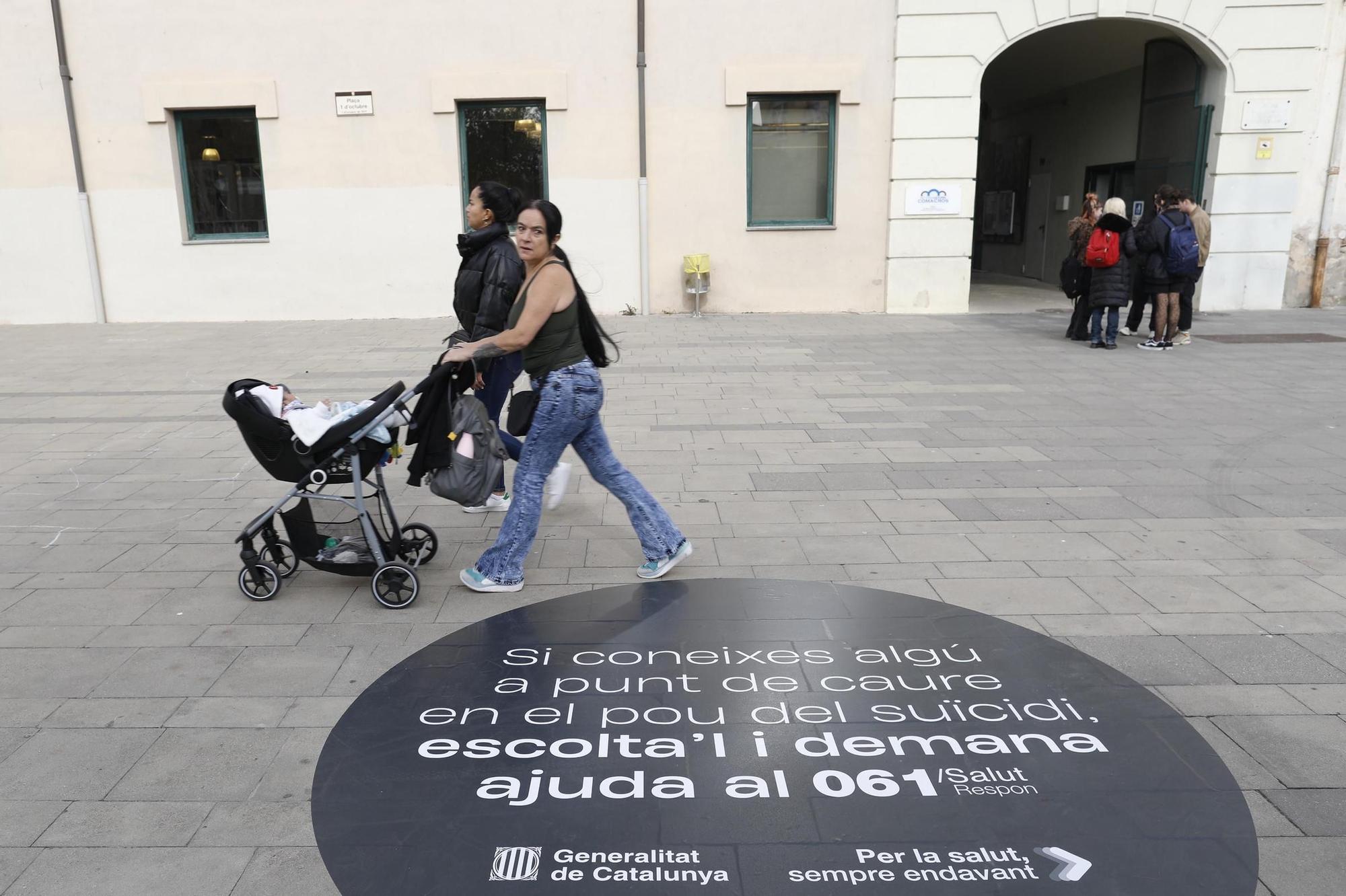 Vinils per combatre el suïcidi a 19 punts de Girona