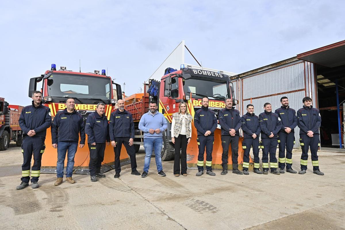 La Diputación refuerza la capacidad de actuación del Consorcio Provincial de Bomberos