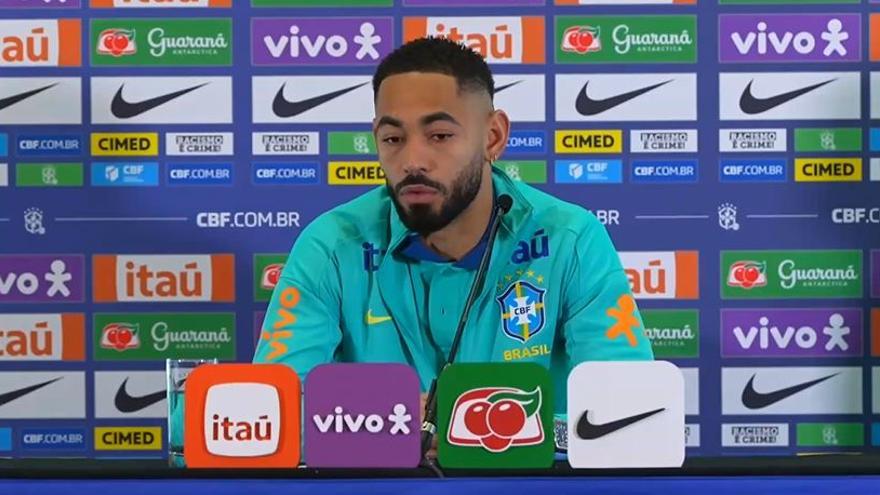 Cunha: "Ancelotti nos está llevando a subir el nivel"