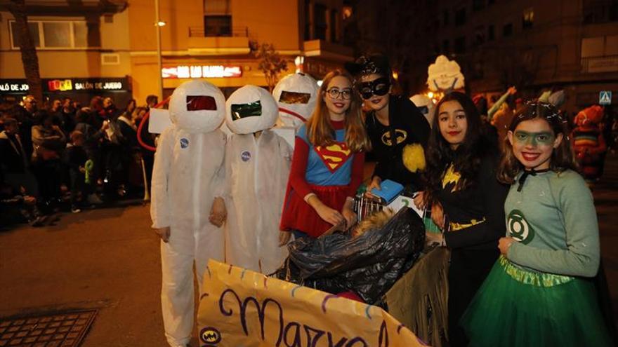 Els menuts, encara més protagonistes en el Carnestoltes del Grau de Castelló