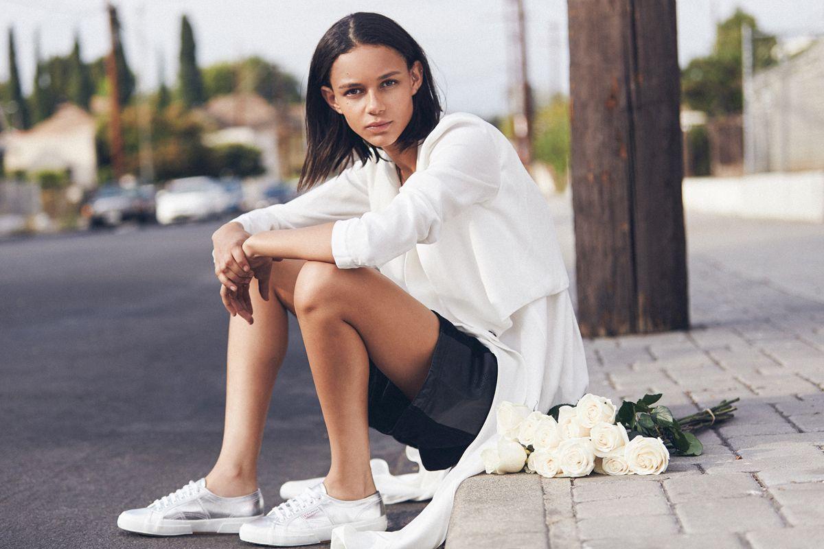 Binx x Superga, la primera colección de la top model con la marca