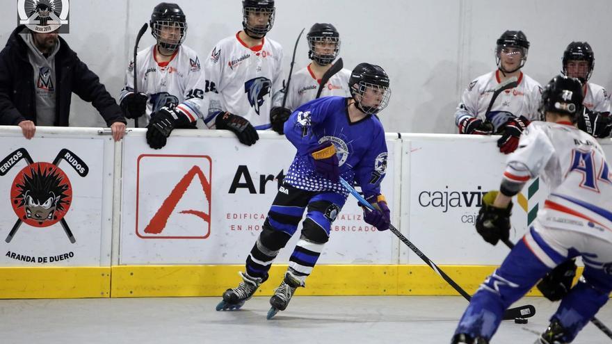 Adrián Melchor, jugador d'hoquei a Aranda de Duero: «El clima és la diferència més gran: arribam a estar sota zero»