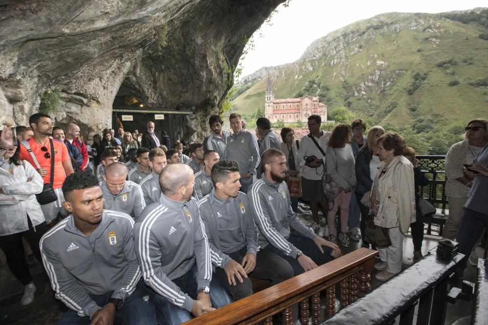La visita del Oviedo a Covadonga
