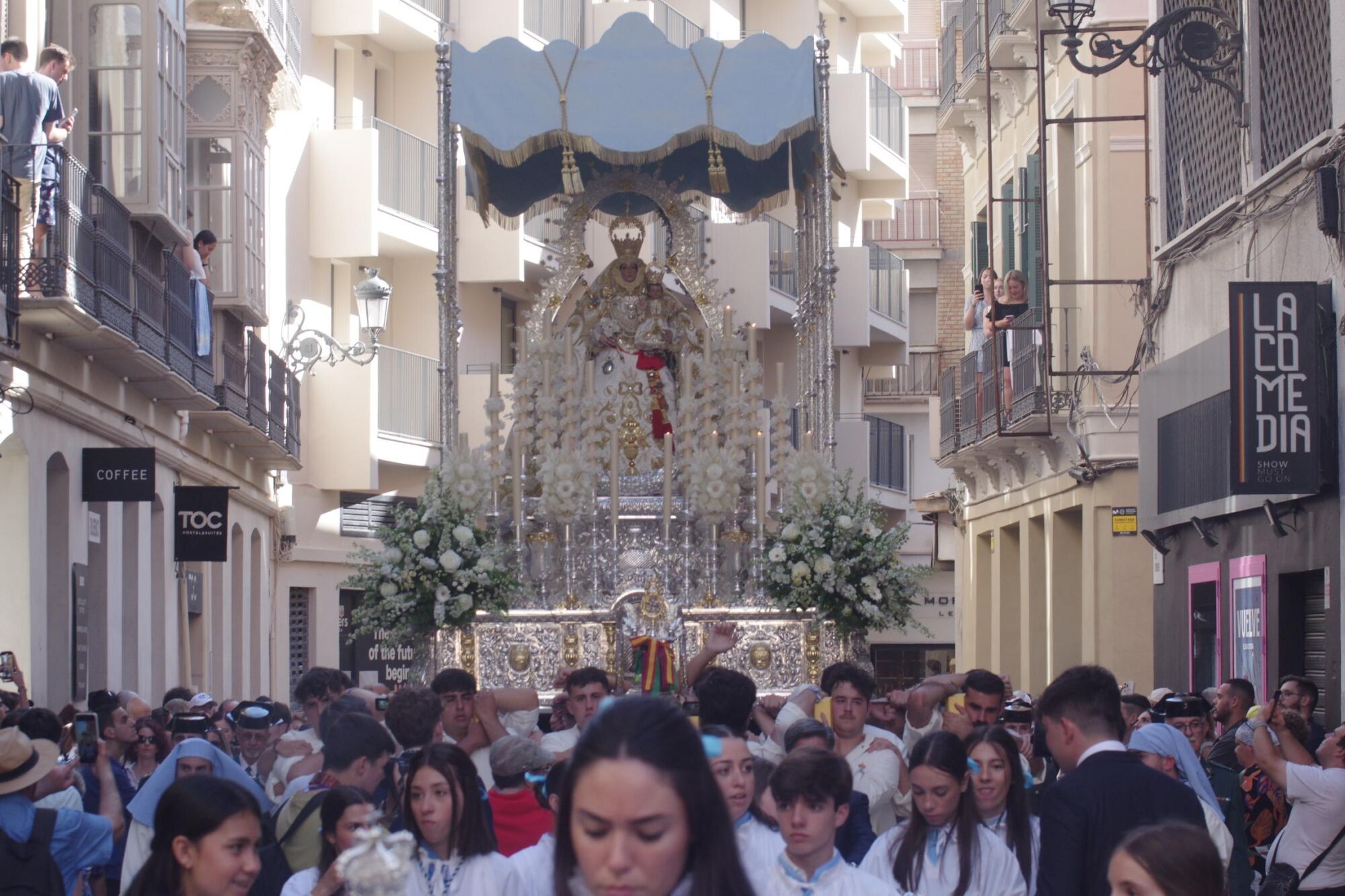 Procesión de la Virgen de Araceli en 2025