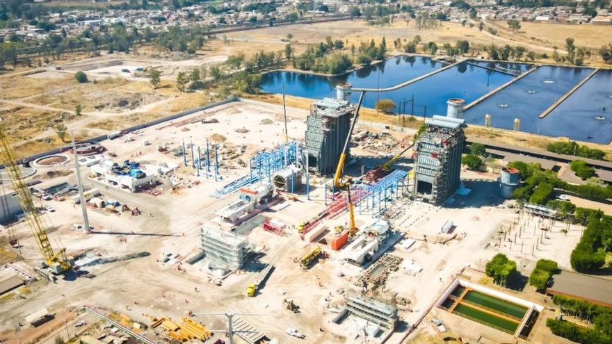 Proyecto en curso de la Central Ciclo Combinado Salamanca 950 MW, Guanajuato, México | Cedida a Lne