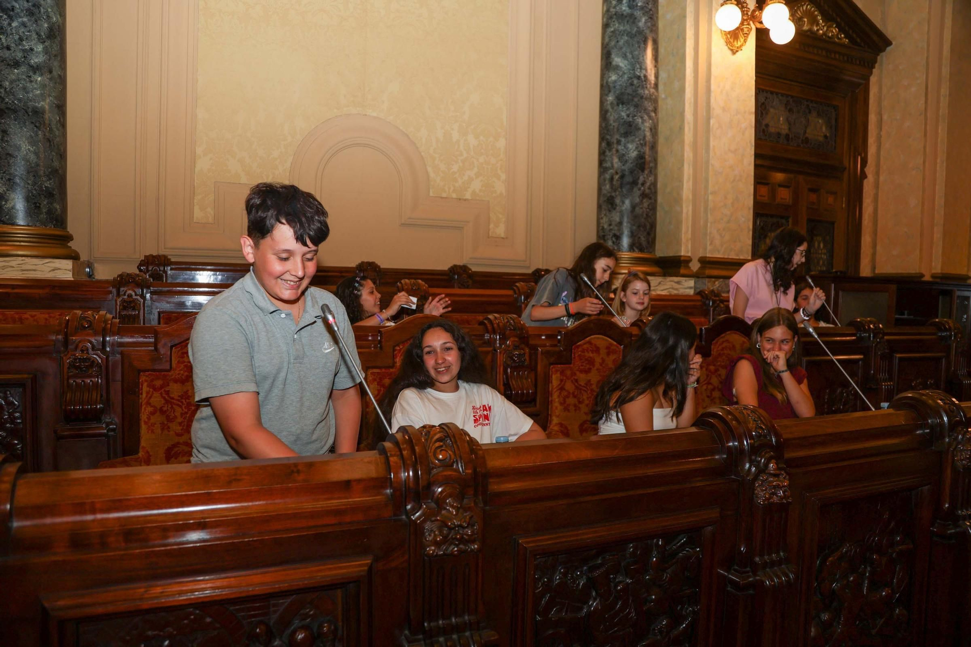 Pleno infantil en María Pita