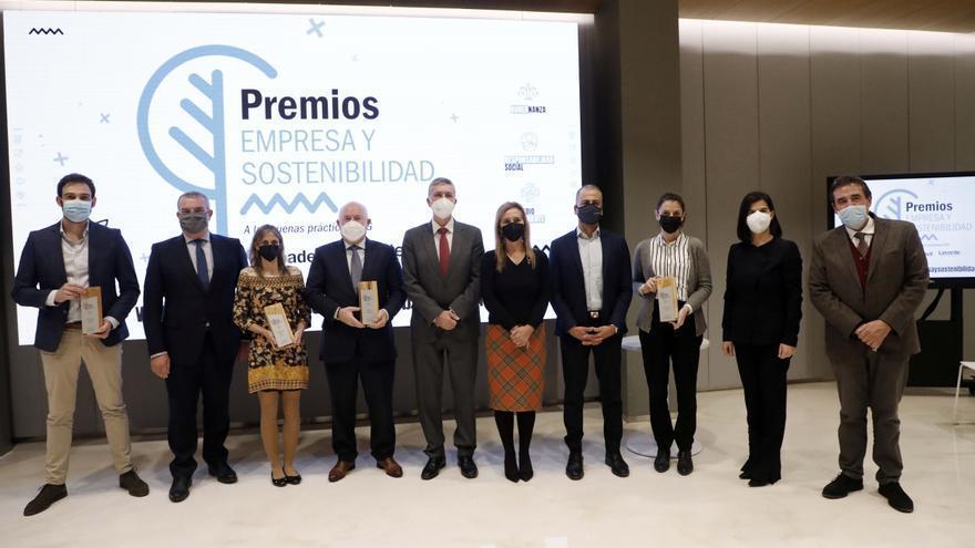 La primera edición de los Premios Empresa y Sostenibilidad reconoció a las mercantiles Istobal, Aimplas, Grupo Soledad y SanLucar.